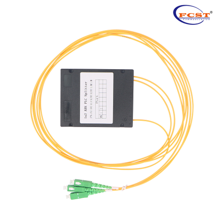 Divisor PLC tipo caja ABS 1 * 2 con conector SCAPC